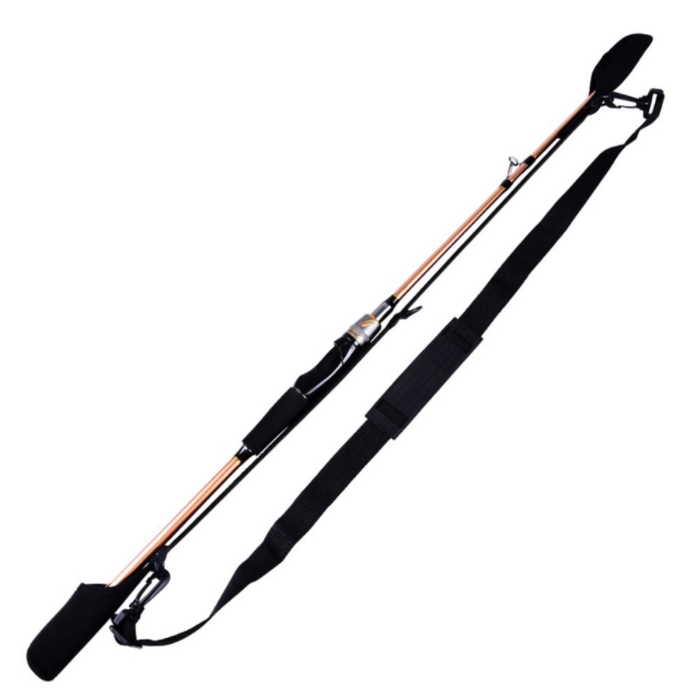 ポータブル釣竿収納袋調節可能な釣竿ショルダーベルト釣竿ベルト - Fishing Rod Travel のレビューと価格