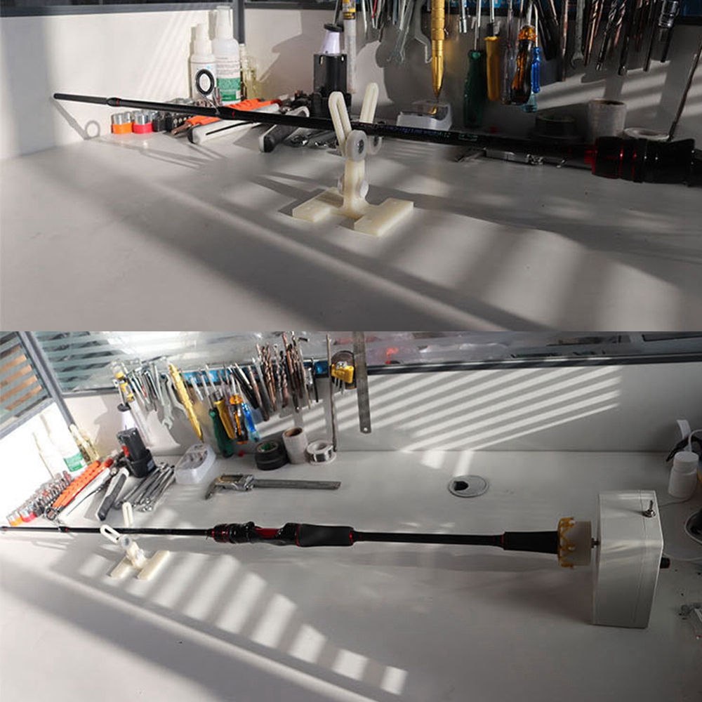 調整可能なポールサポートスタンドポール乾燥機部品ロッド修理  - Fishing Rod Building Kit のレビューと価格