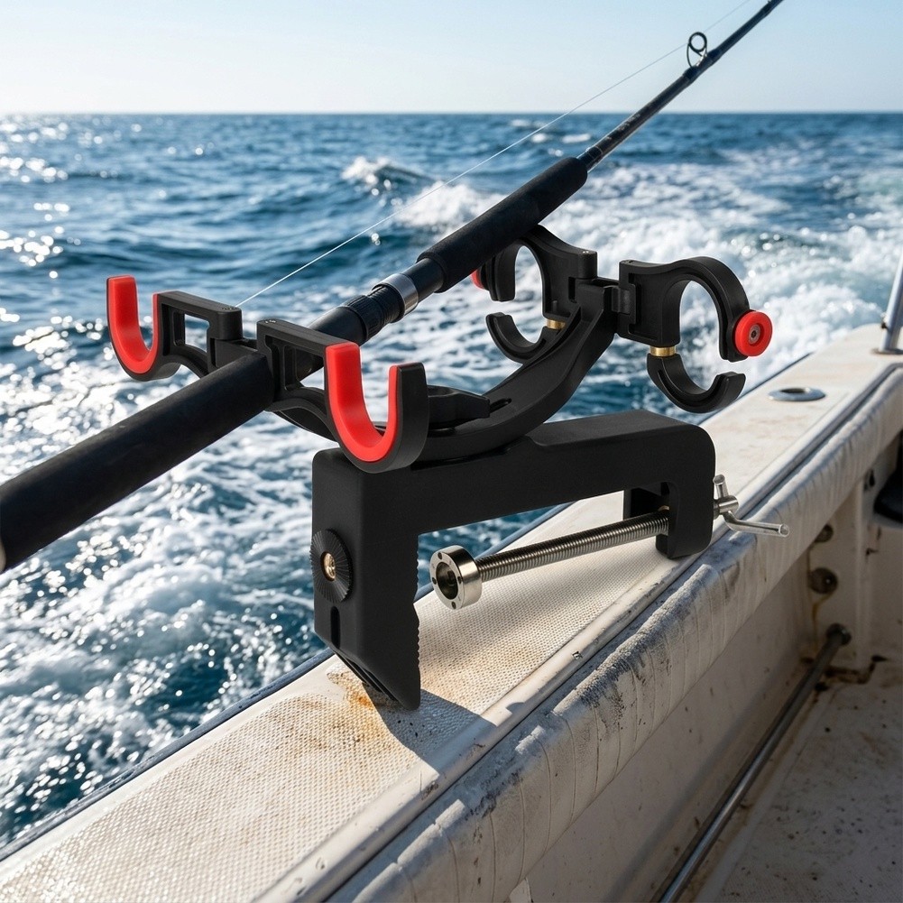 頑丈なダブルヘッドボート用釣り竿ホルダー – 防錆性と安定性 - Fishing Rod Boat のレビューと価格