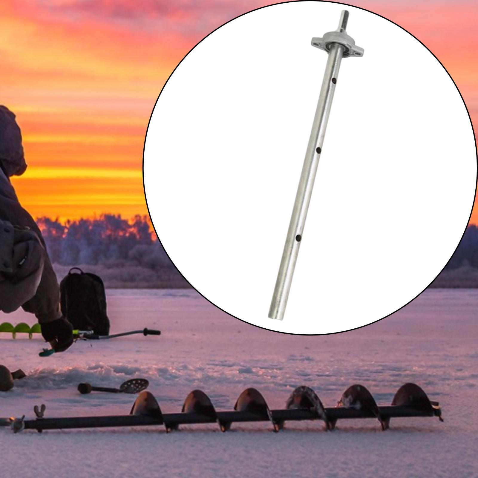 冬の氷上釣り用ドリル延長ロッド 70cm 金属製耐久性アクセ - Fishing Rod Ice のレビューと価格