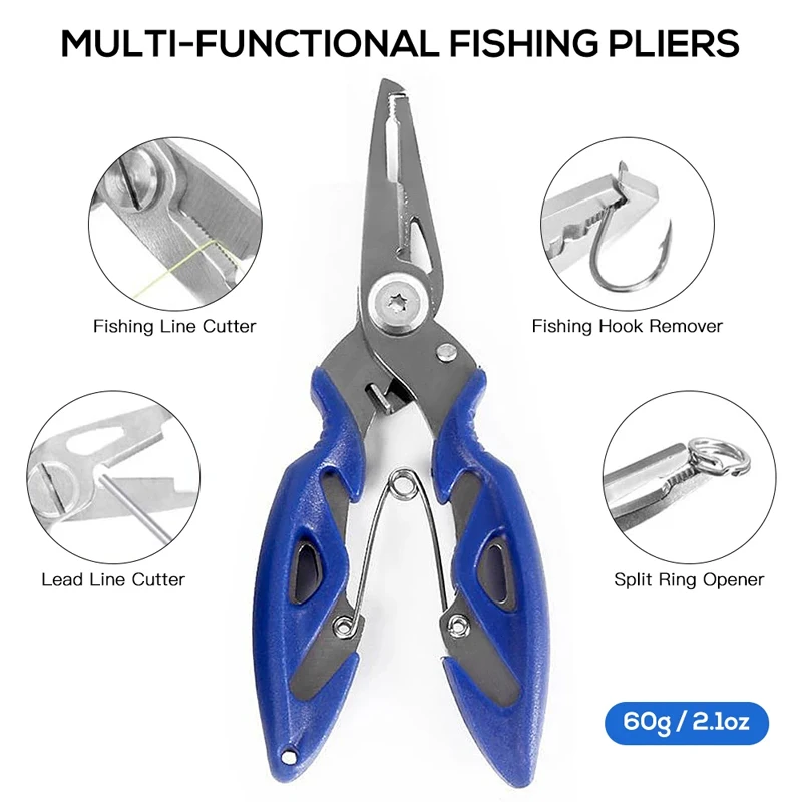 263 個の屋外釣りアクセサリーセット、プライヤージグフック - Fishing Rod Building Kit のレビューと価格