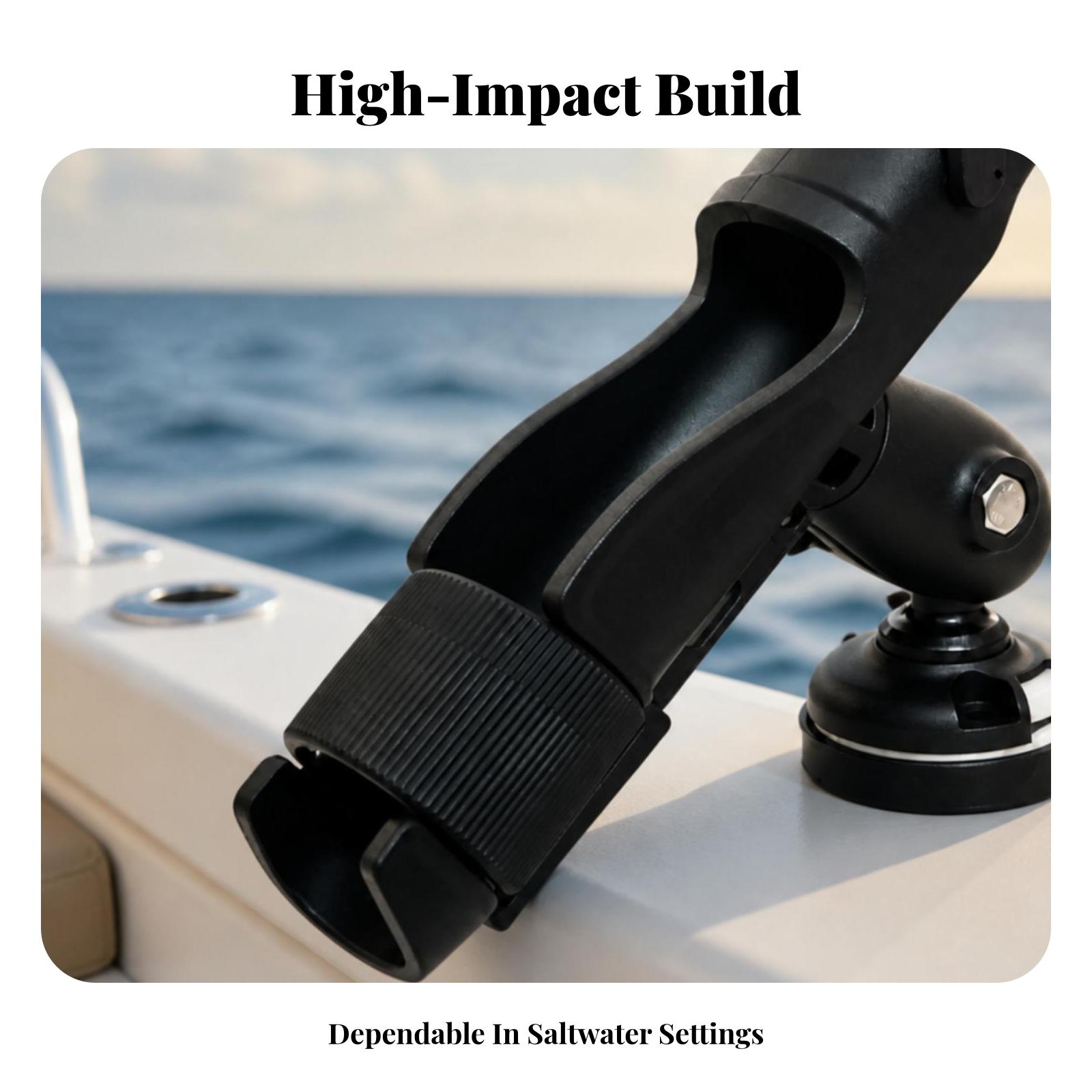 吸盤付き釣り竿ホルダー、ハンズフリー釣り竿ホルダー、釣り人、 - Fishing Rod Boat のレビューと価格
