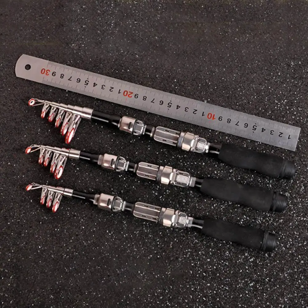 1.0mの長さで調整可能な伸縮式カーボンファイバー製釣り竿。 - Fishing Rod Carbon Fiber のレビューと価格