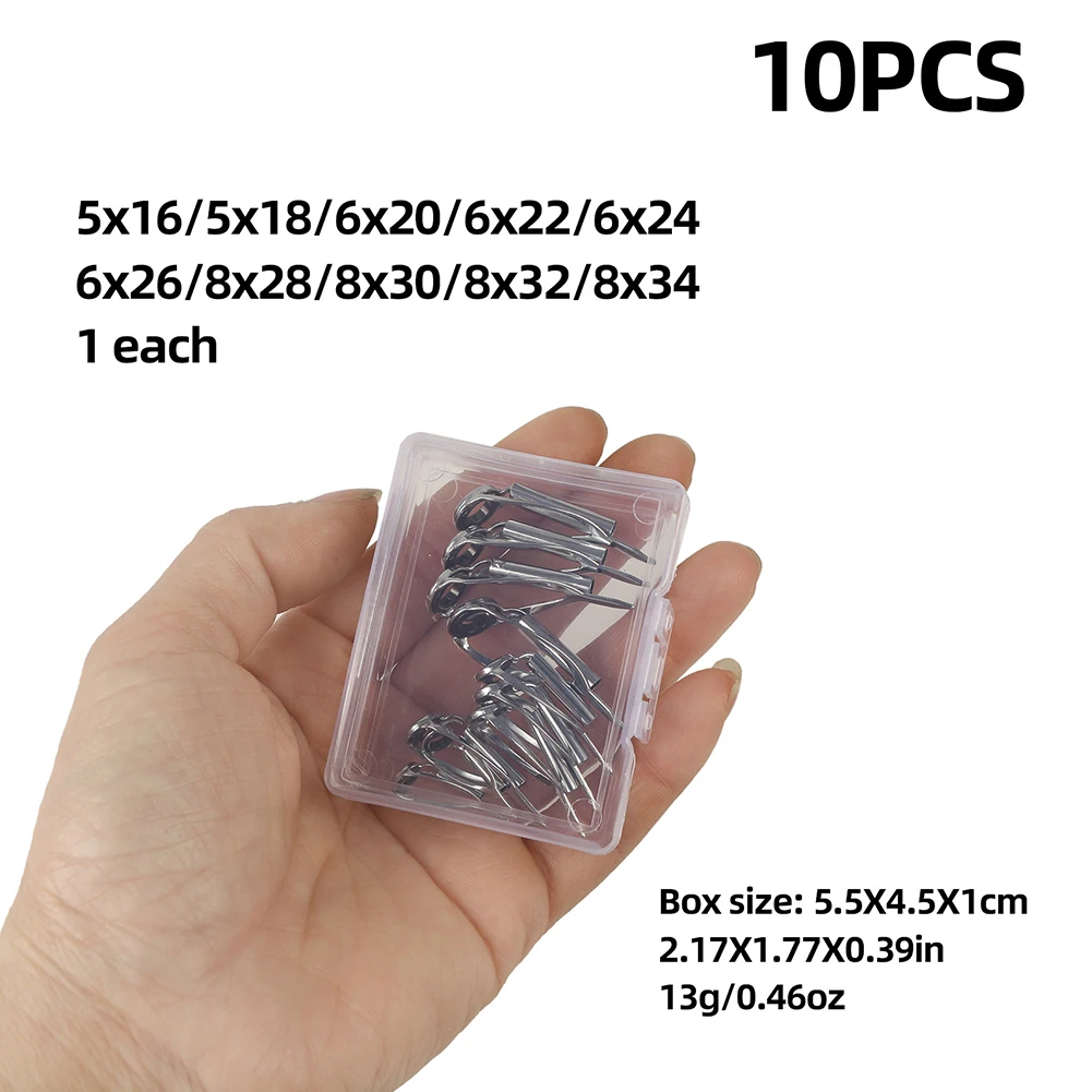 10/40個入り 釣り竿先端修理キット ロッドトップチップ交 - Fishing Rod Guide Replacement のレビューと価格